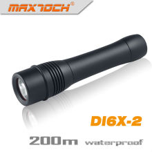 Maxtoch DI6X-2 étanche lampe de poche LED plongée